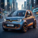 Renault показала доступный спортивный электрокар twingo legend для города